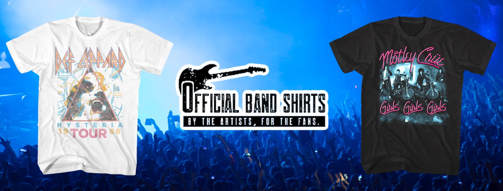 About Official Band Shirts Homepage