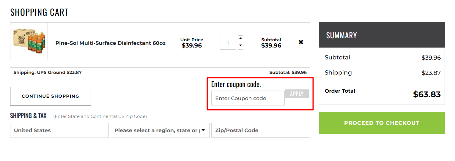How do I use my Warehouse 115 coupon code?