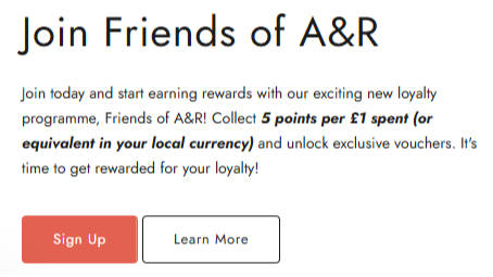 Sign up for the Angel and Rocket Friends program by providing your email on their website.
