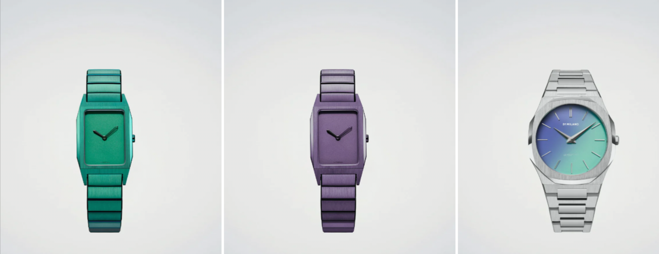 orologi della marca D1 Milano da poter comprare a basso prezzo con dei codici sconto D1 Milano