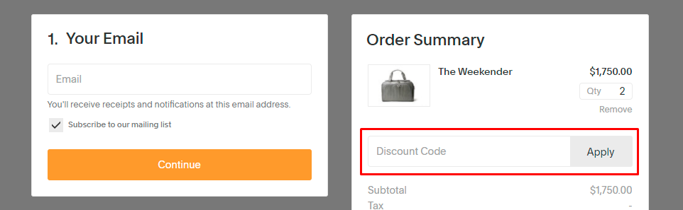 How do I use my DISCOMMON discount code?