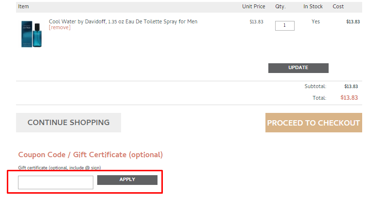 How do I use my ThePerfumeSpot.com discount code?