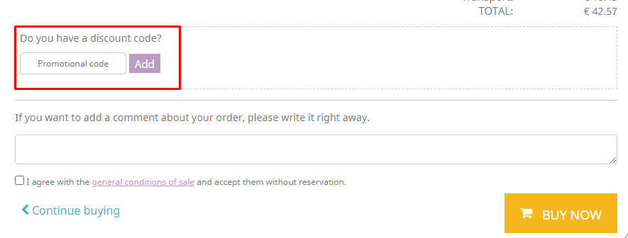 How do I use my Ciberdescans discount code?