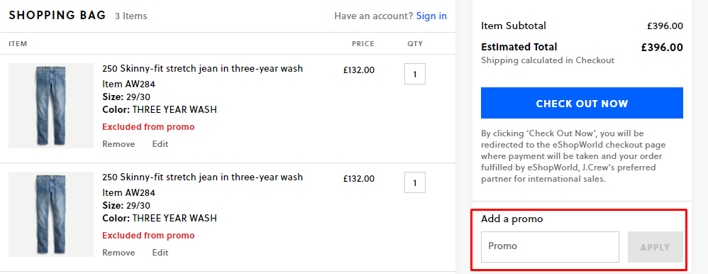 jcrew free ship code