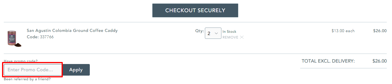 Promo Code