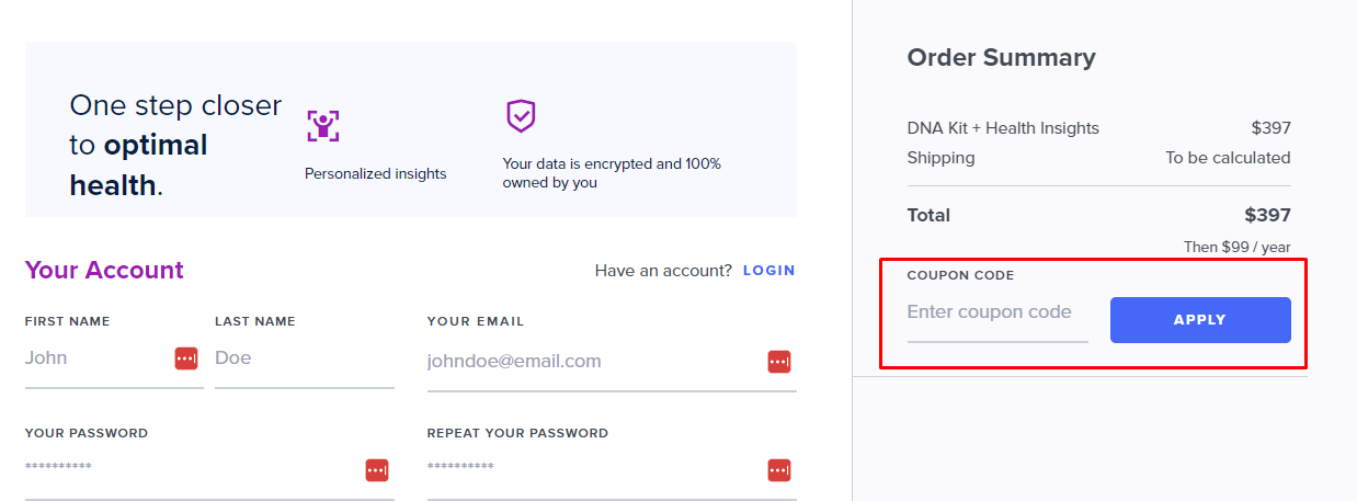 How do I use my SelfDecode coupon code?