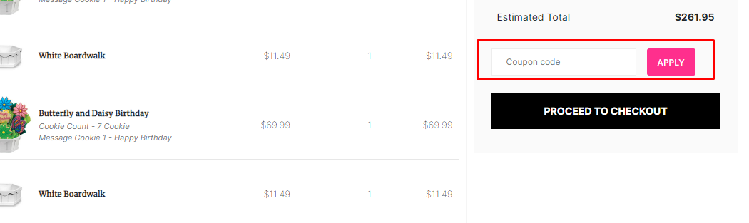 How do I use my Cookies by Design coupon code?