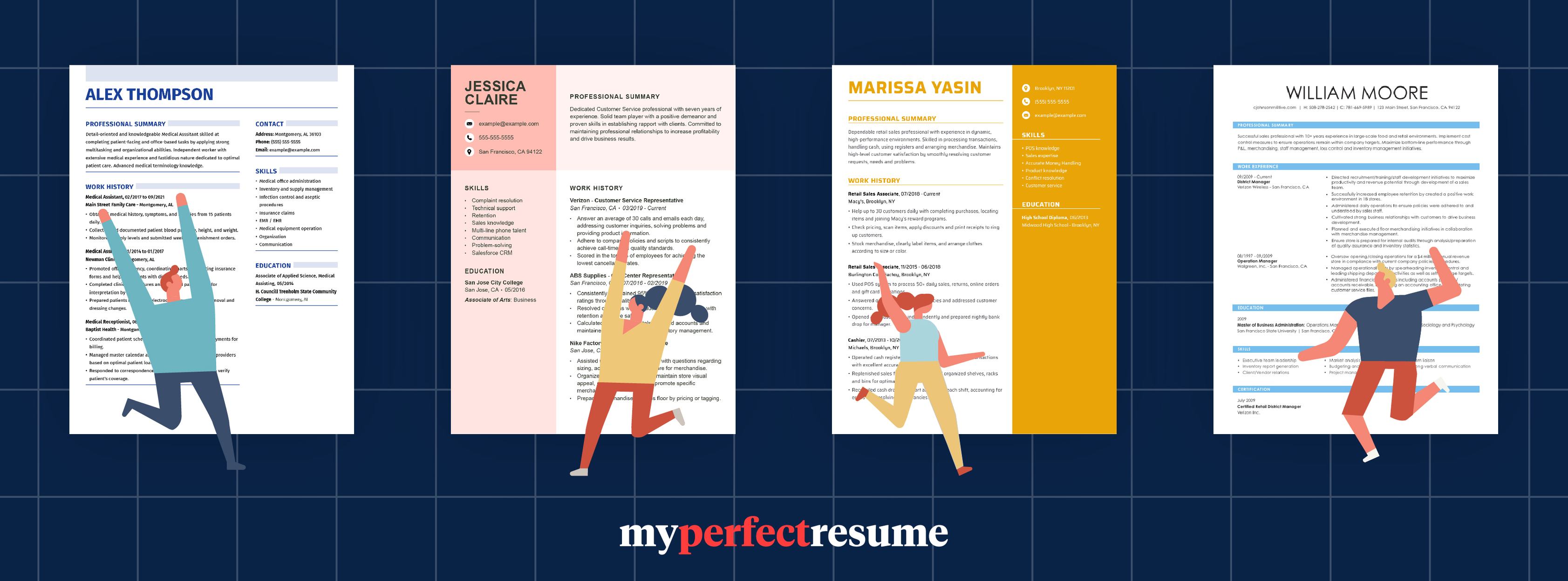 About MyPerfectResume Homepage