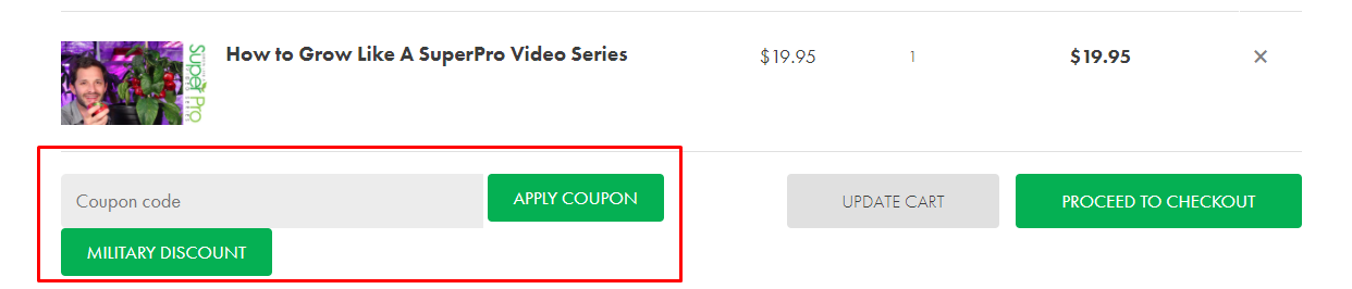 How do I use my SuperCloset coupon code?