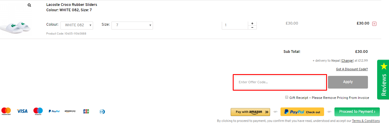 discount code for lacoste