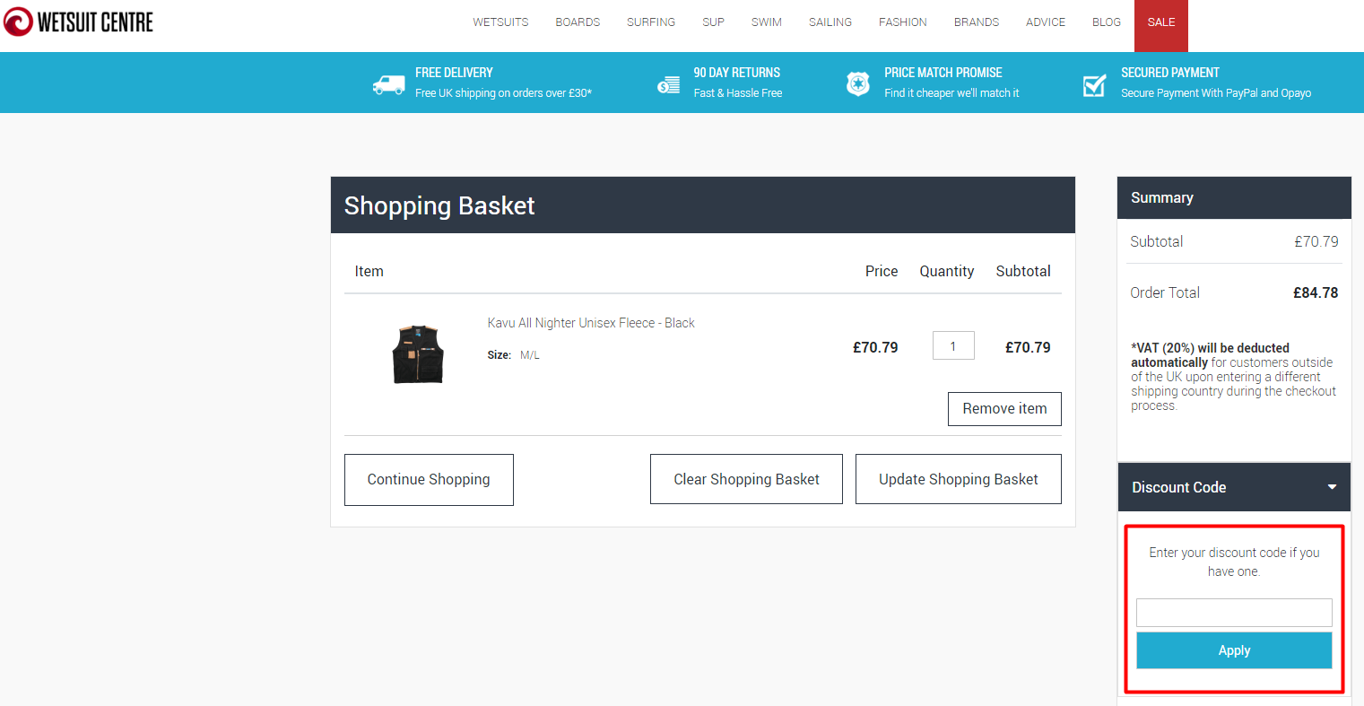 40 Off Wetsuit Centre Discount Code September 2024