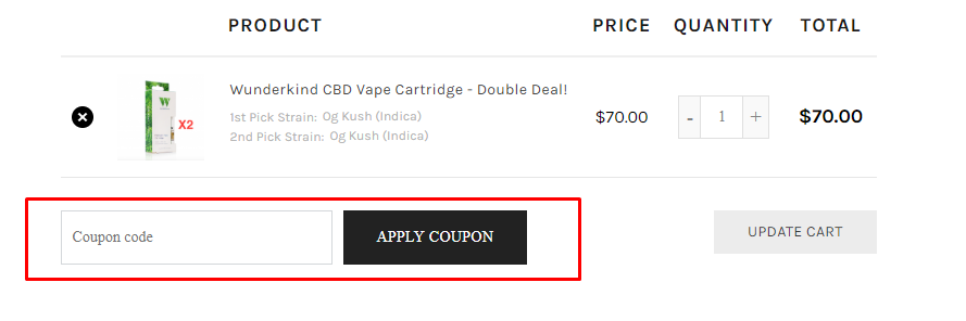 How do I use my Peacock CBD coupon code?