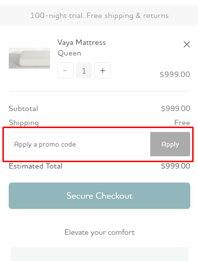 How do I use my Vaya promo code?