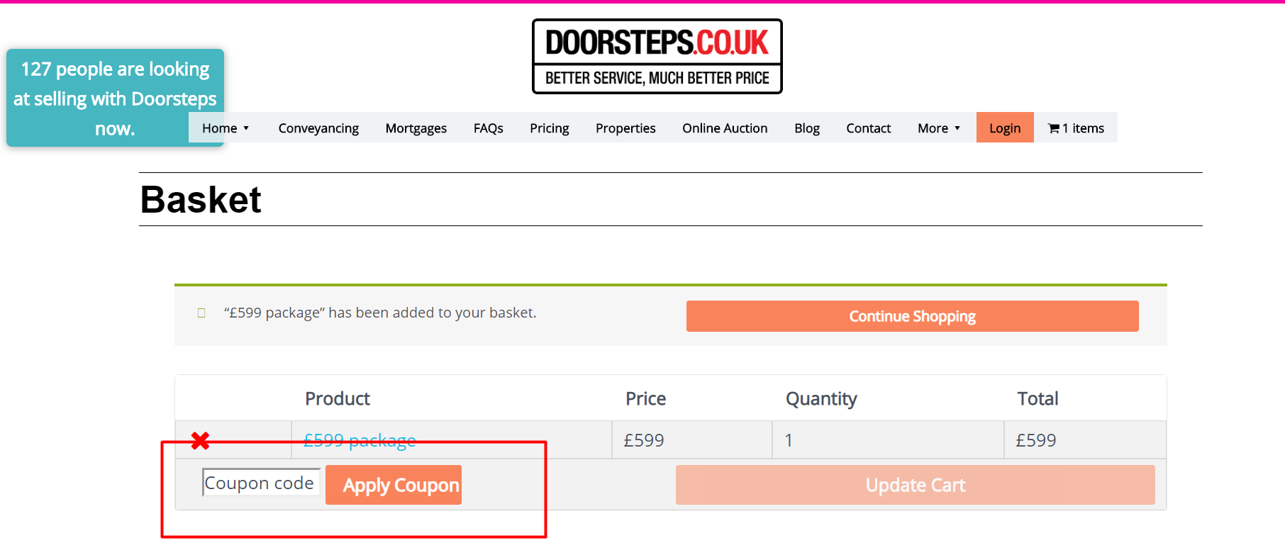Doorsteps.co.uk Discount Code August 2024
