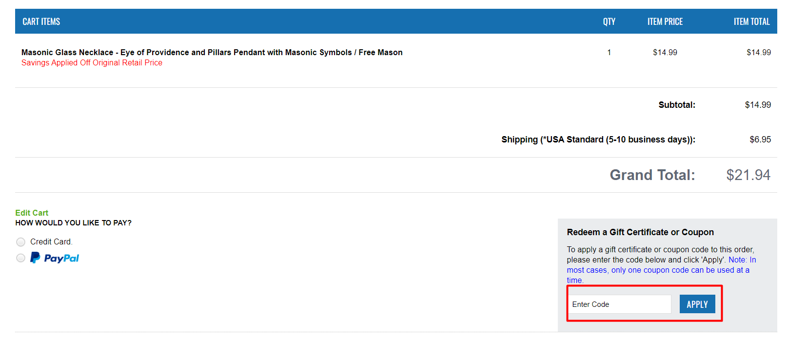 How do I use my MasonZone coupon code?