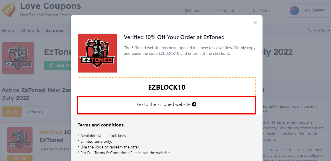 EzToned Coupon and Promo Codes August 2024