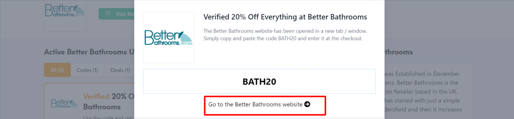 Better Bathrooms Discount Code | 70% Off