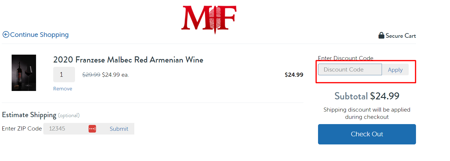 How do I use my Michael Franzese discount code?