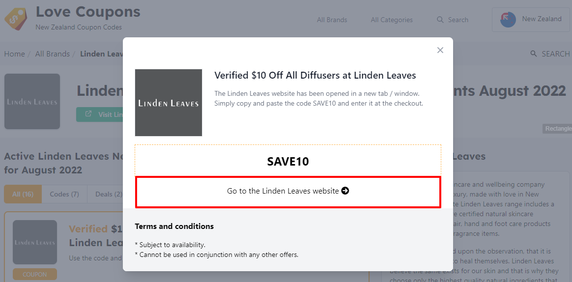 linden leaves offer