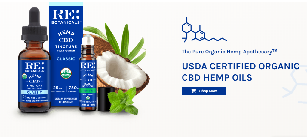 About RE Botanicals Homepage