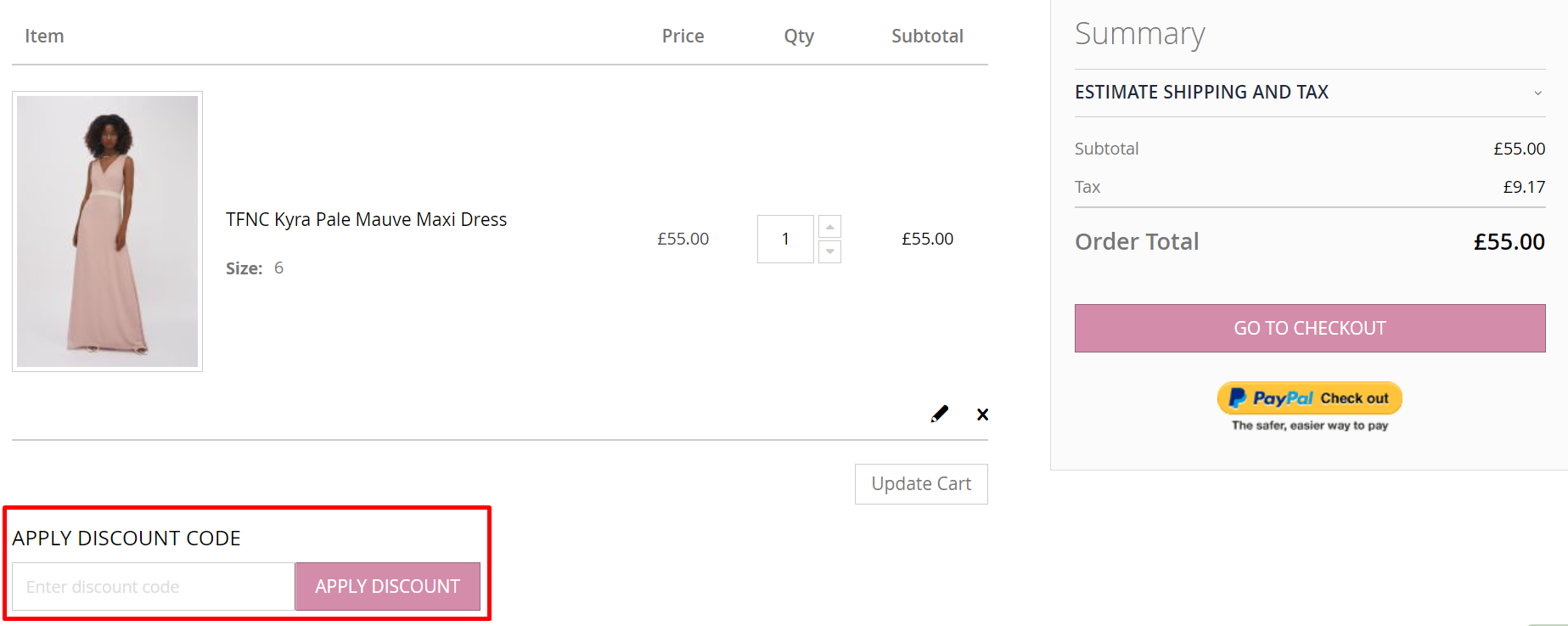 How do I use my TFNC discount code?