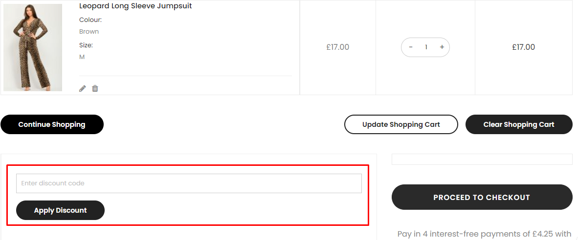 How do I use my H&L Fashions discount code?