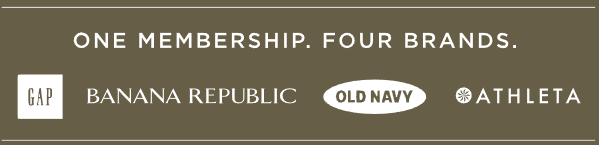 Banana Republic Factory rewards