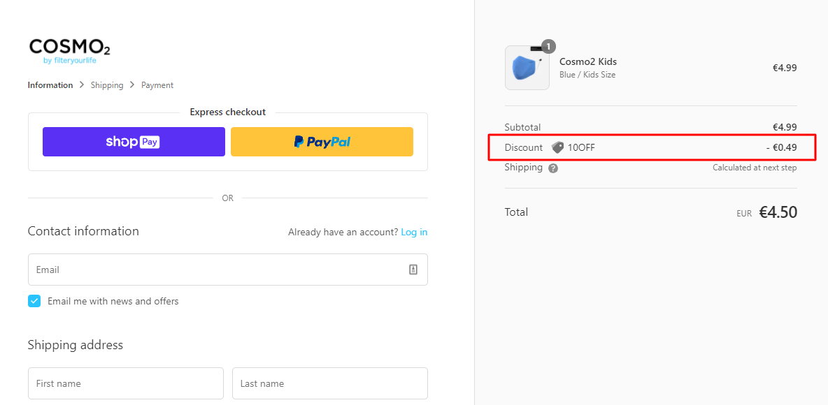 How Do I Use My COSMO2 Promo Code?
