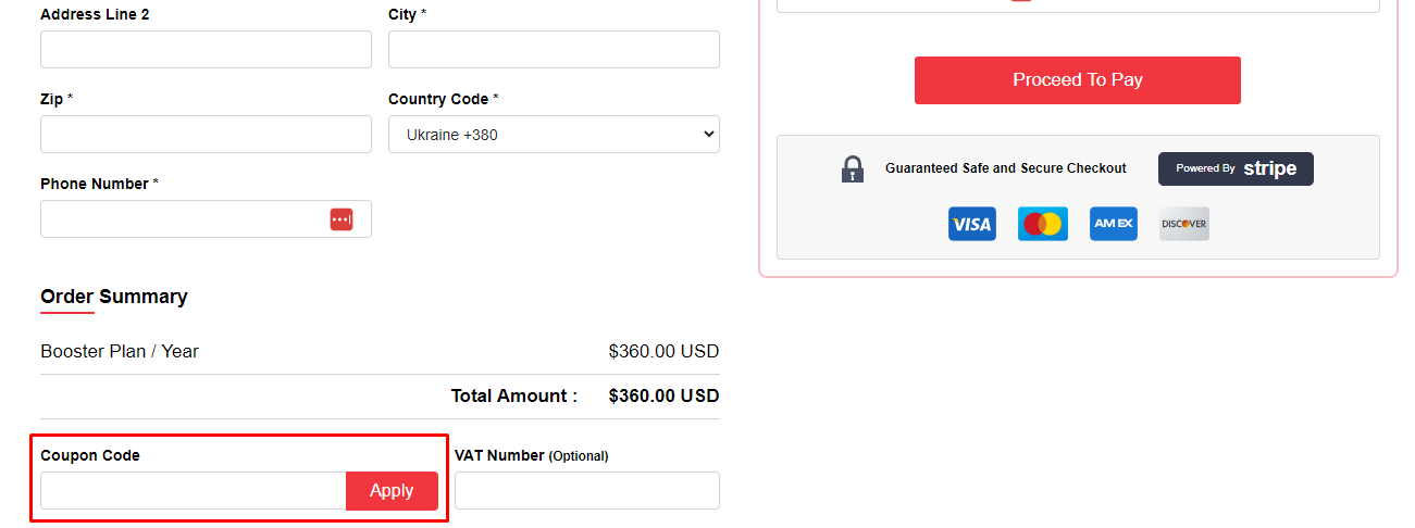 How do I use my Website Speedy coupon code?