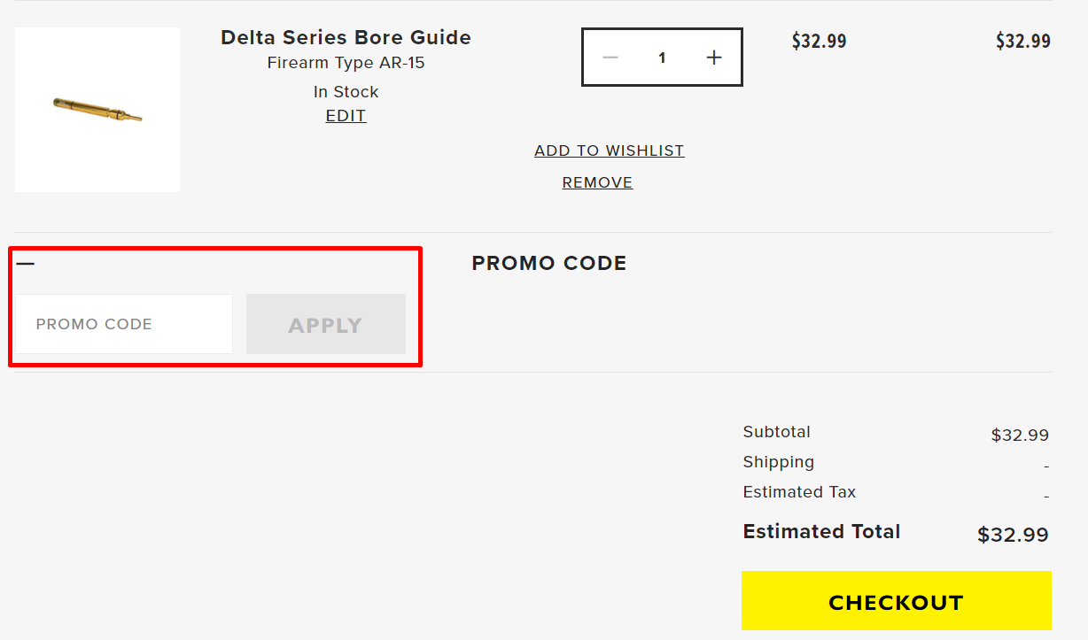 How do I use my Wheeler Tools promo code?