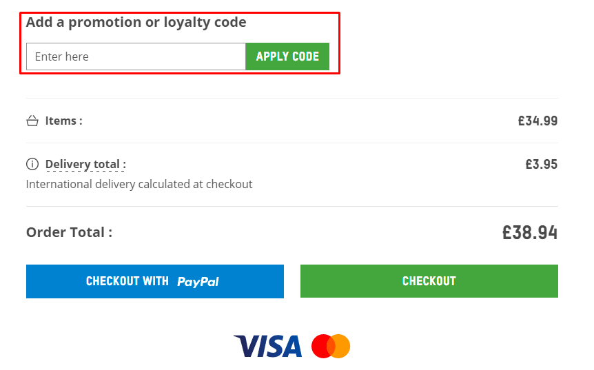 How do I use my Oxfam Online Shop promotion code?