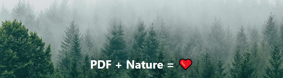 PDF Expert for the environment