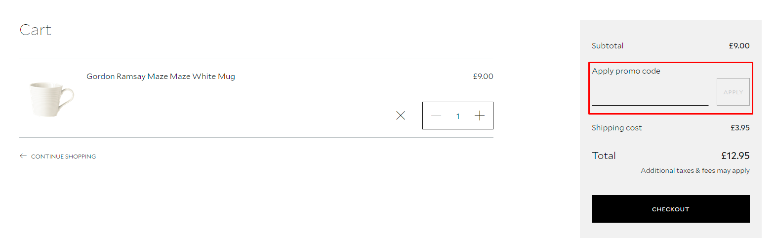 How do I use my Royal Doulton promot code?