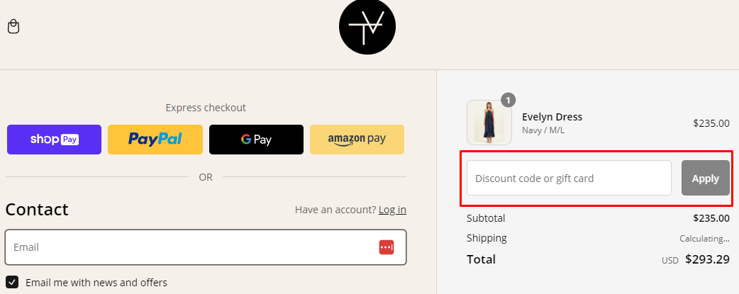 How do I use my TOIT VOLANT discount code?