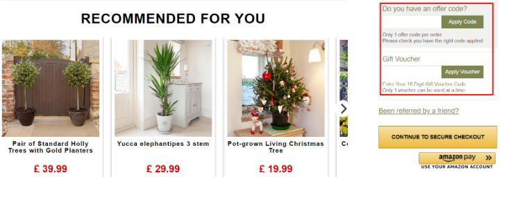 How do I use my YouGarden discount code?
