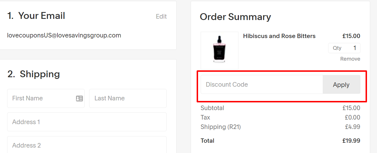 How do I use my The Bitter Club discount code?
