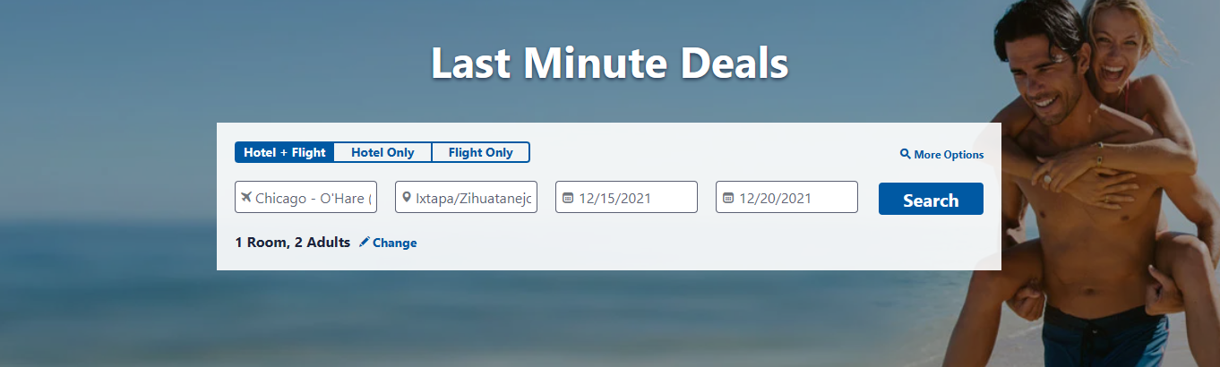 Apple Vacations last minute