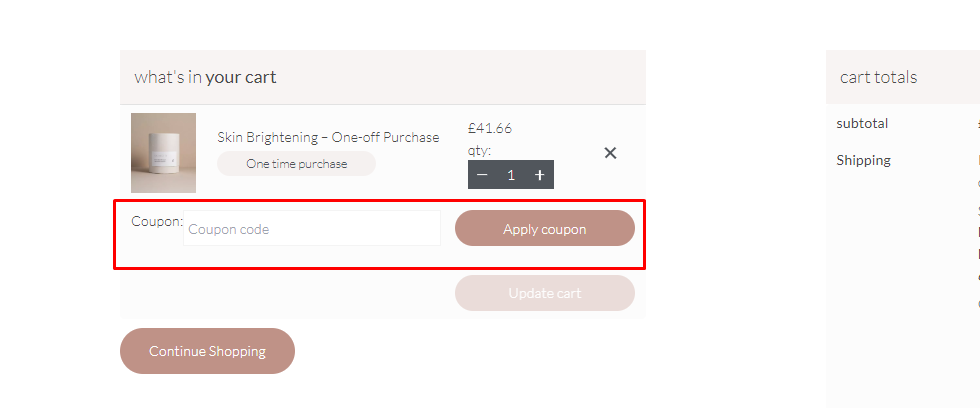 How do I use my SkinGlo coupon code?