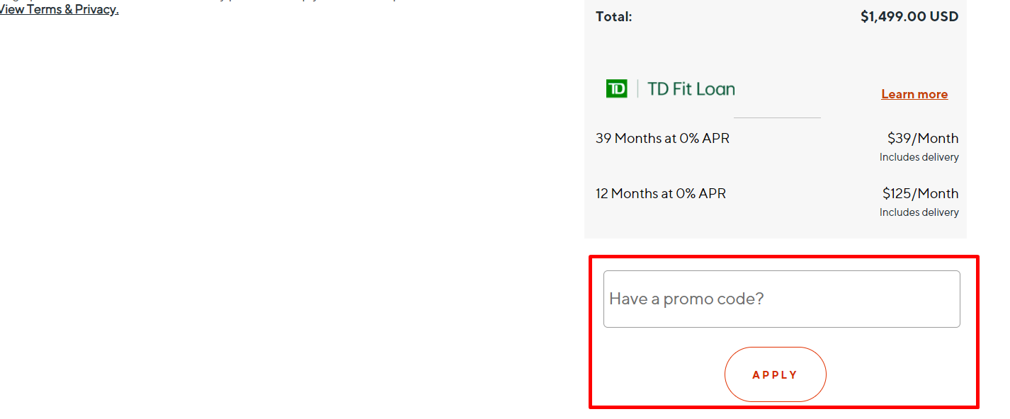 How do I use my ProForm promo code?