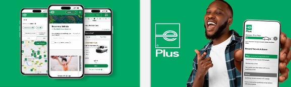 imagenes de la web de enterprise de la app de enterprise sobre fondo verde