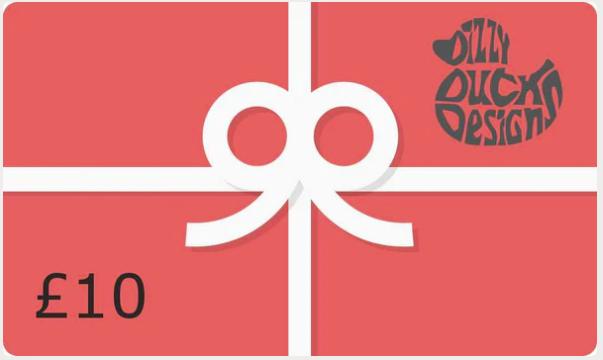 Surprise your loved ones with a gift card from Dizzy Duck Designs