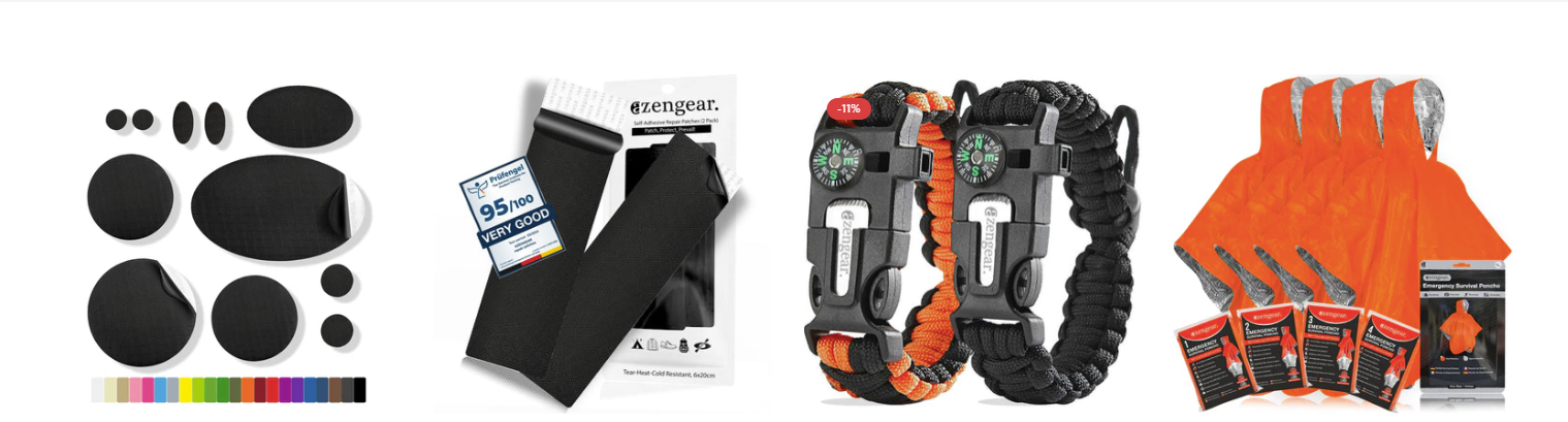 Become aZengear's partner and shop for outdoor items