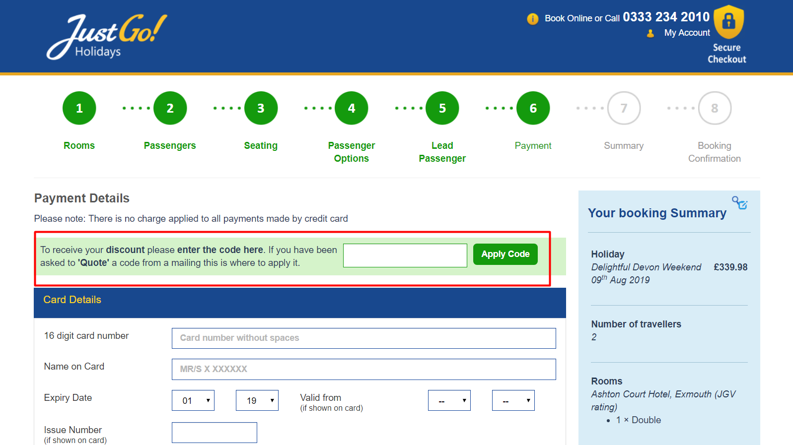 Verified £30 Off Just Go Holidays Discount Code