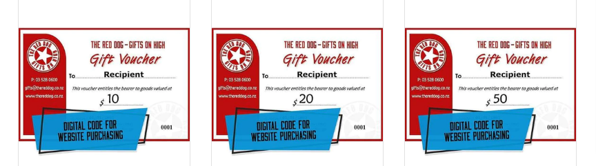 the red dog gift vouchers