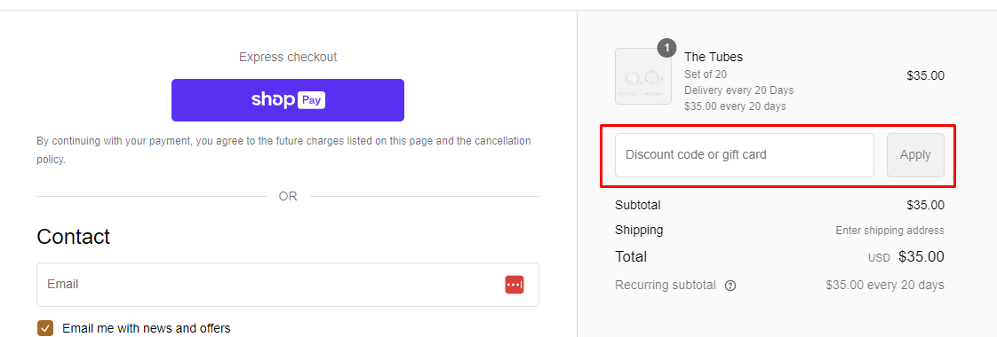 How do I use my Babyation discount code?