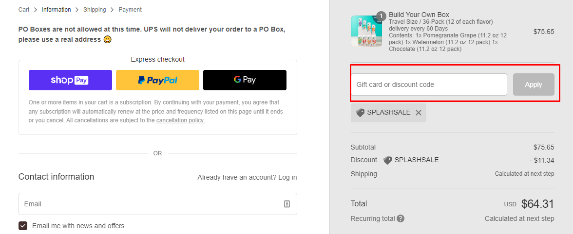 How do I use my Greater Than discount code?