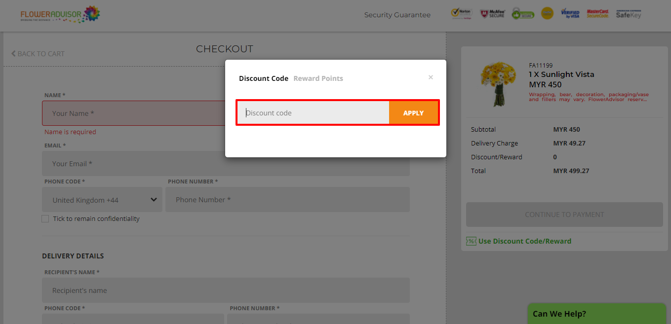Flower advisor disc my