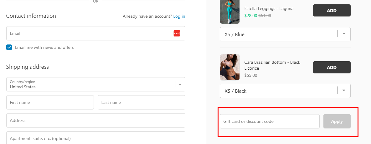 How do I use my Bahimi discount code?