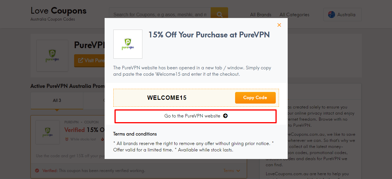 PureVPN coup