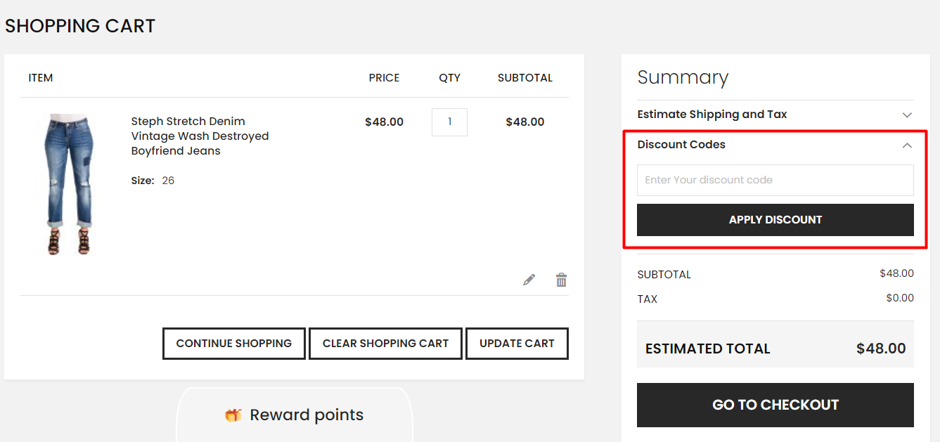 How do I use my Poetic Justice discount code?